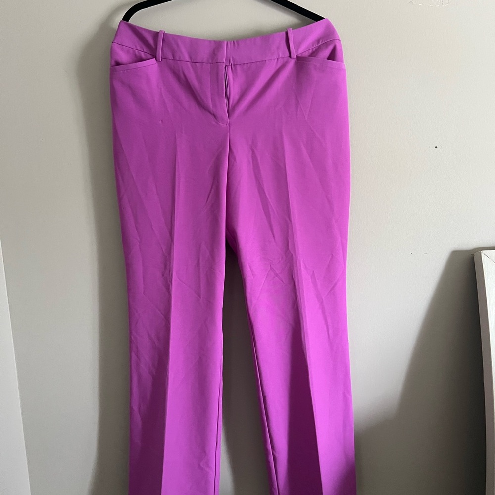 Worthington Vibrant Pink Trousers